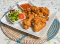 Chicken Wings with Pasta or Potato Salad