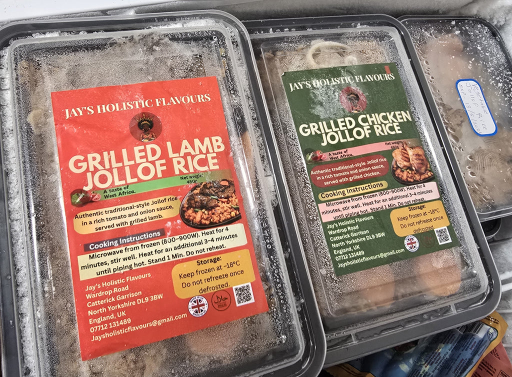Frozen Jollof Rice with Grilled Chicken (450g)