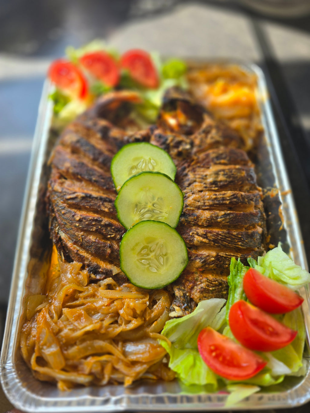 Tilapia Fish Platter for 2 – £25
