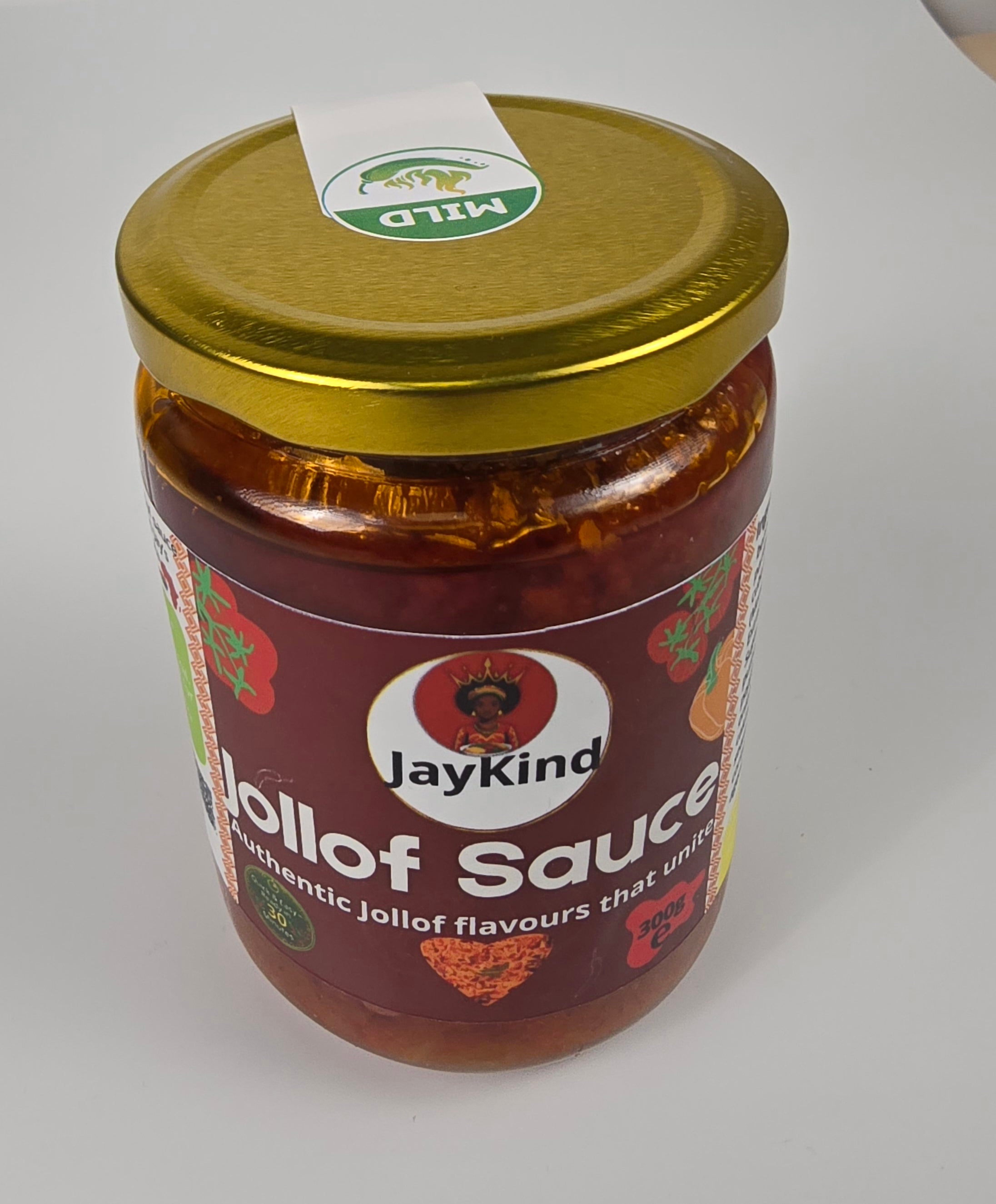 JayKind Jollof Cooking Sauces Bundle 2 Jars (300g per jar)
