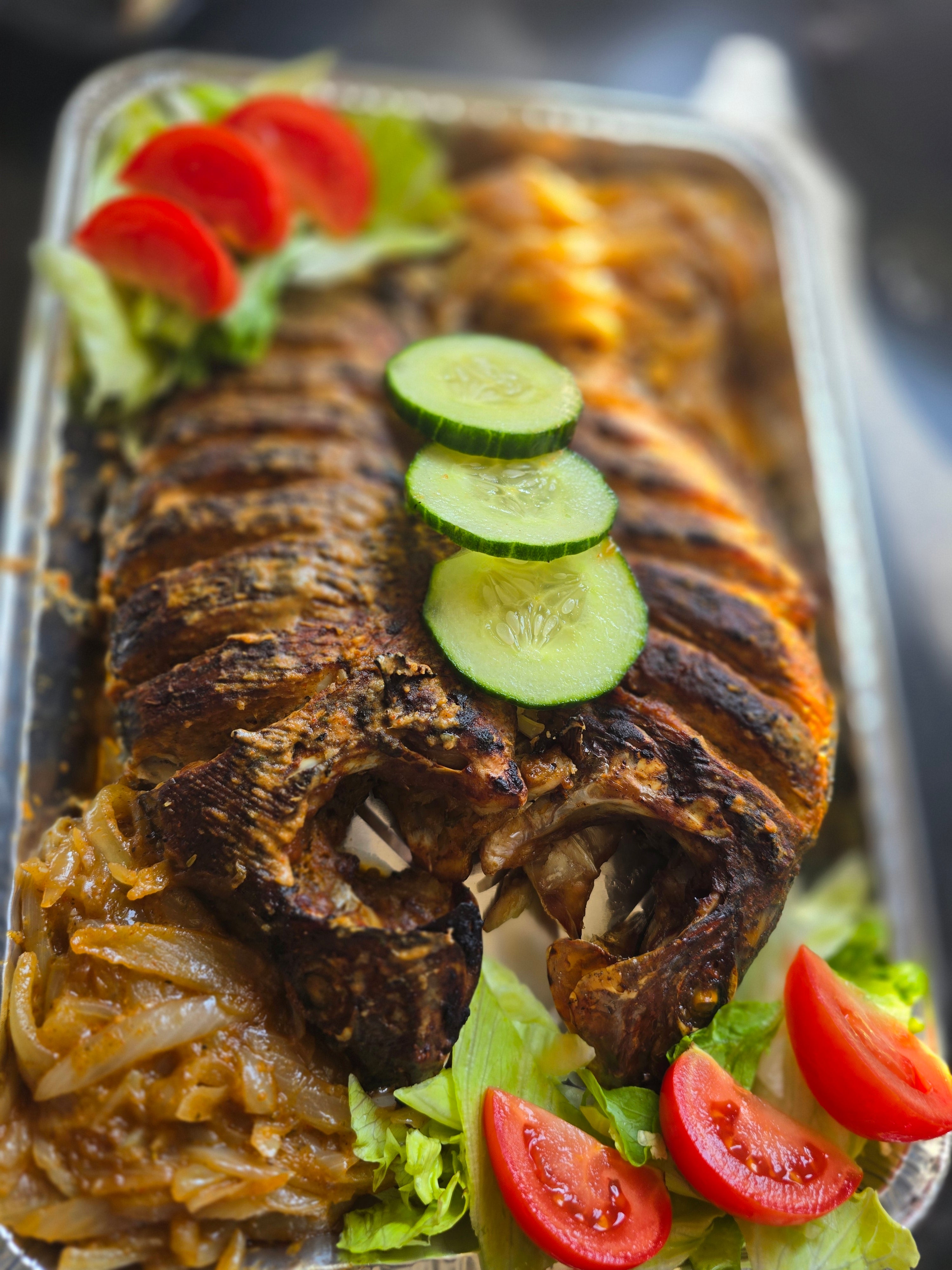 Tilapia Fish Platter for 2 – £25