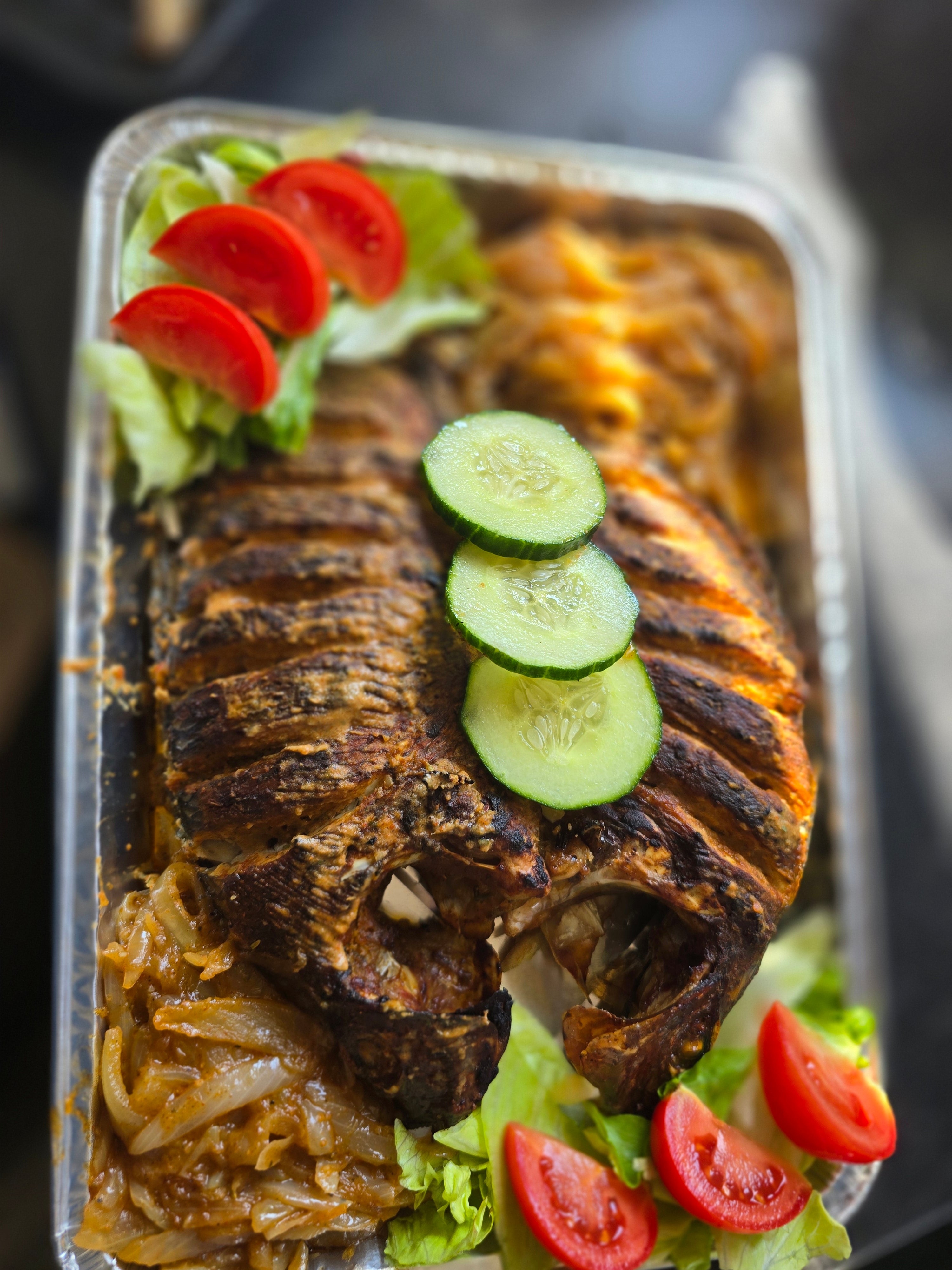 Tilapia Fish Platter for 2 – £25