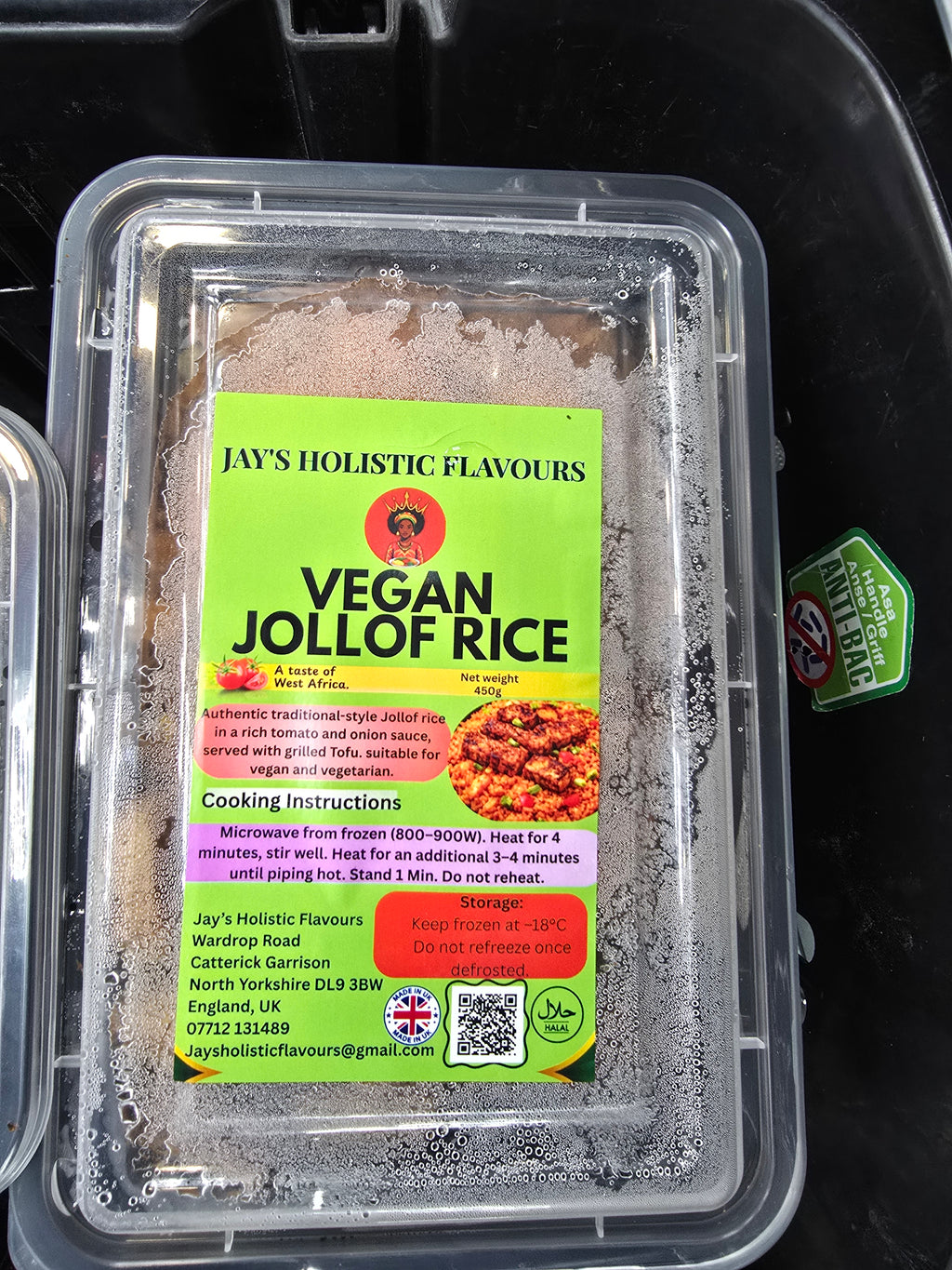Vegan Jollof Rice with Tofu