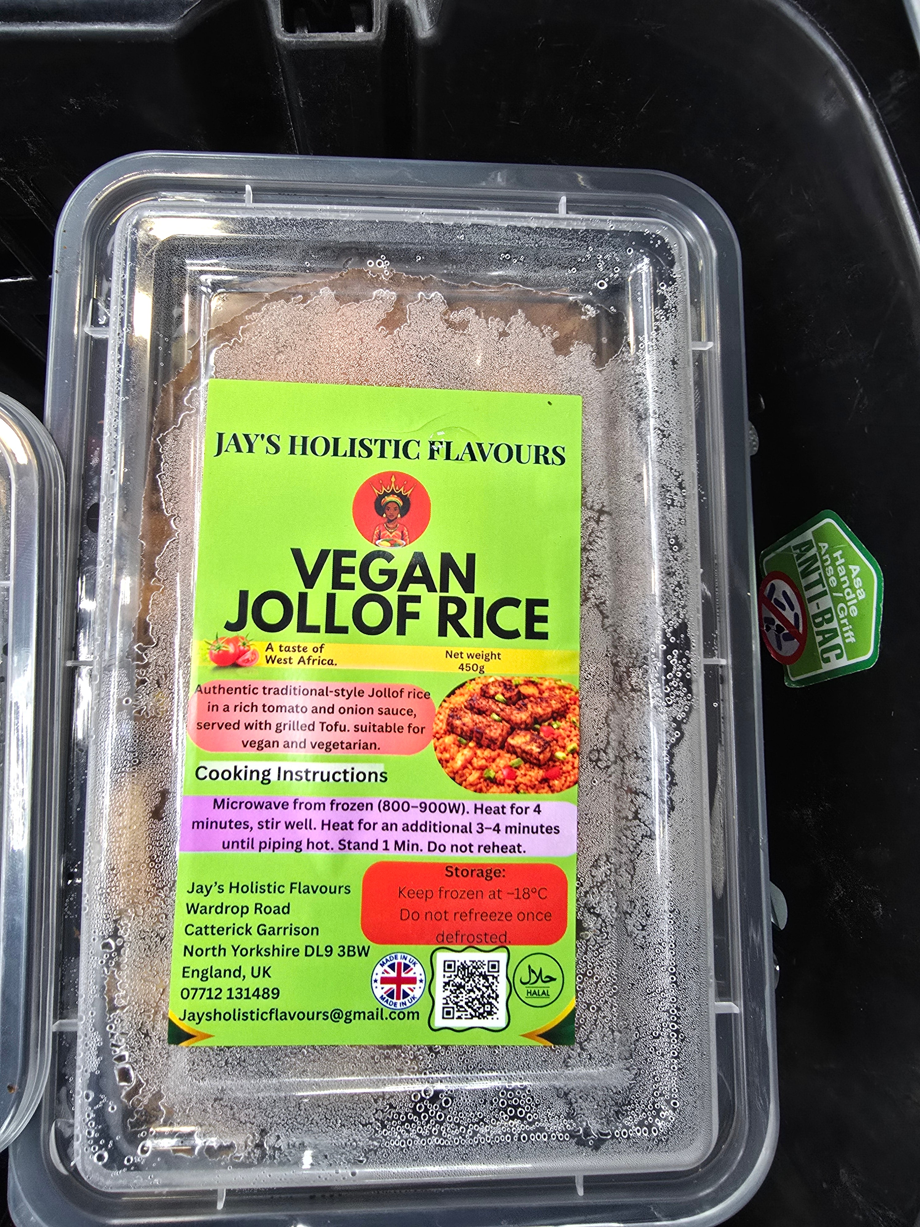 Vegan Jollof Rice with Tofu