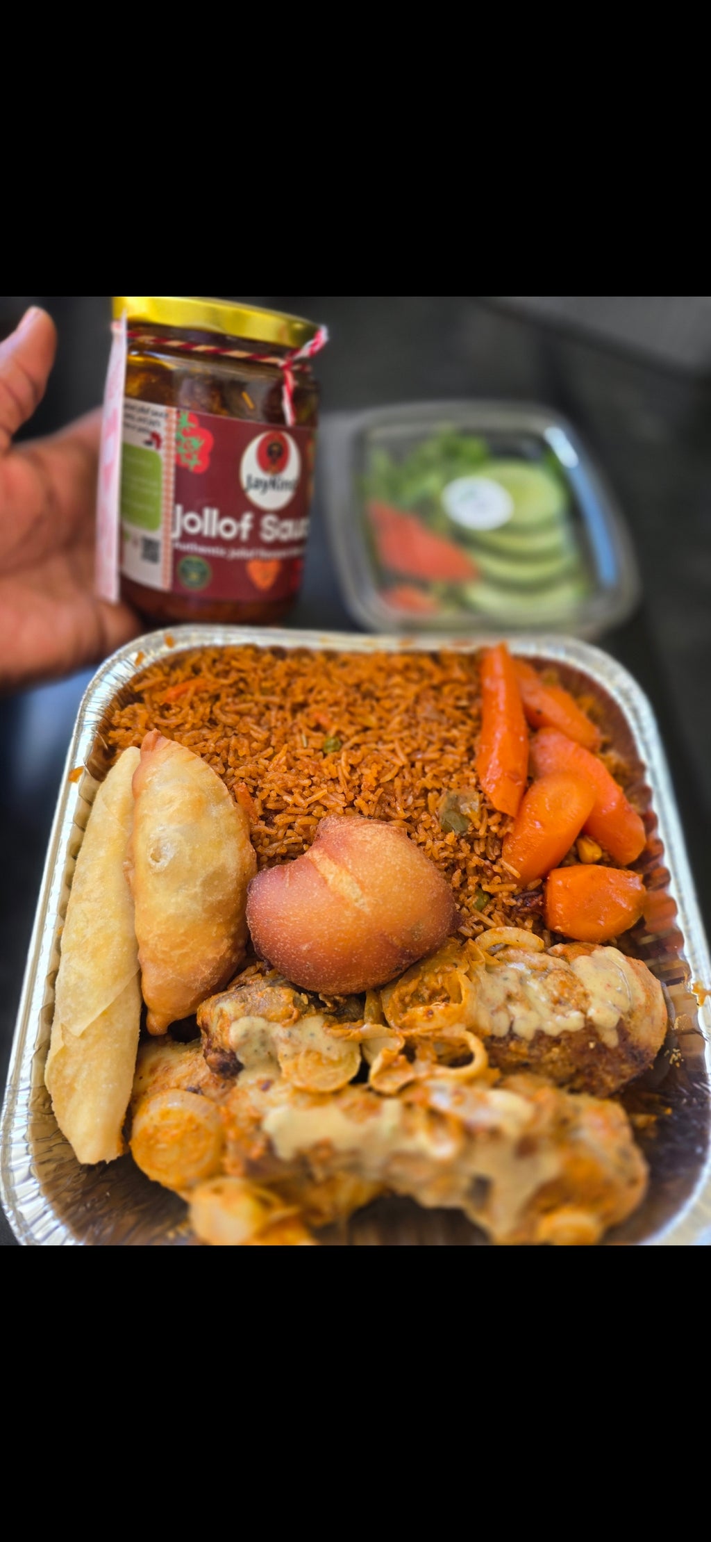 Jollof Tray and Jollof Sauce (Father’s Day Offers)